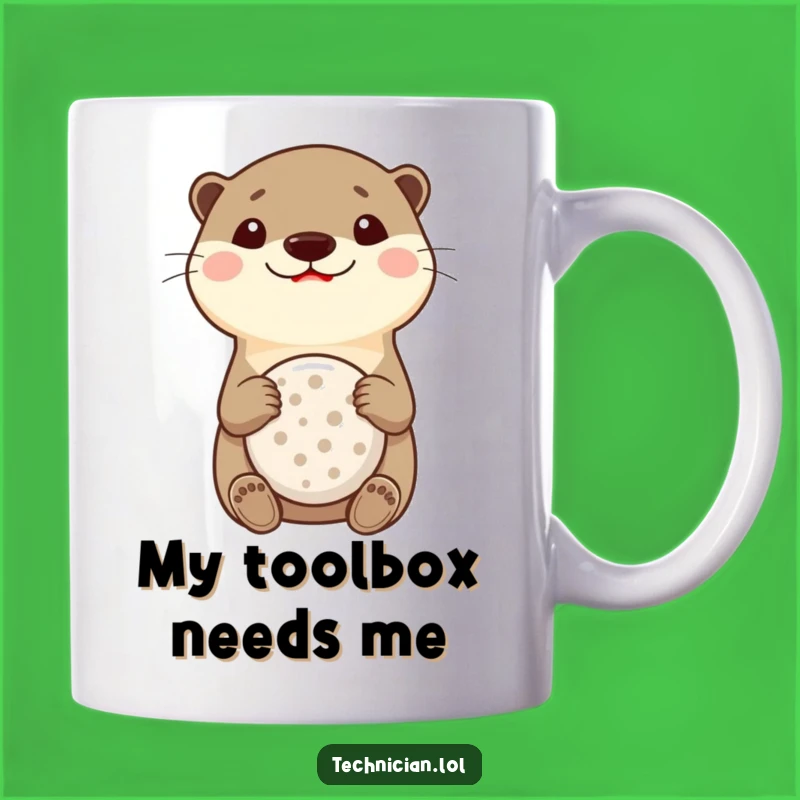Funny Otter Multitool Mug: The Perfect Gift for Handy Smiles