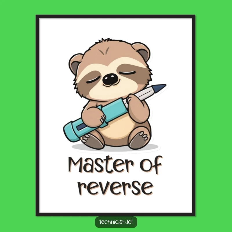 Funny Sloth Digital Art: Add Slow Humor to Your Walls Instantly