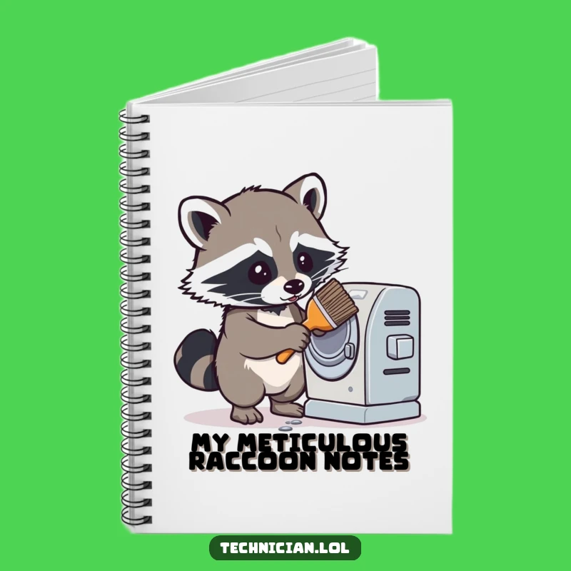 Funny Raccoon Notebook: Determined Ideas Keeper, Perfect Humorous Gift for Planners